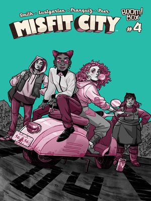 cover image of Misfit City (2017), Issue 4
